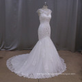 Deep V Lace Mermaid Wedding Gown